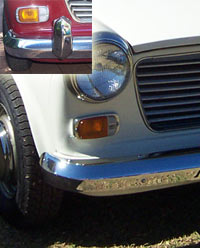 bumper overriders