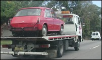 Morris 1100 in transit