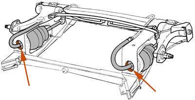 Rear subframe diagram