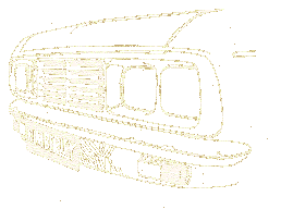 line drawing of the front of the Kimberley