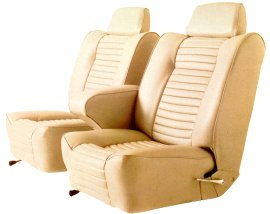 front bucket seats